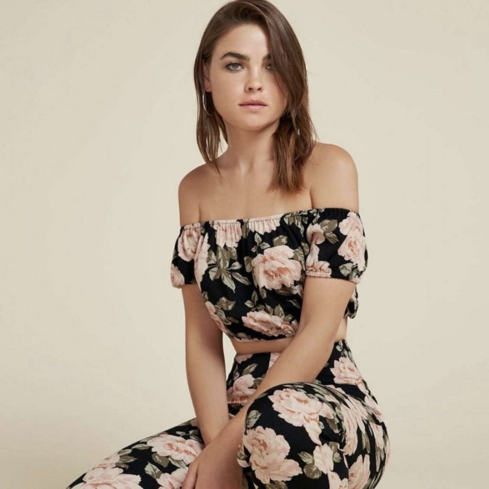 Reformation Annabelle Two Piece Pants Top Set Roma